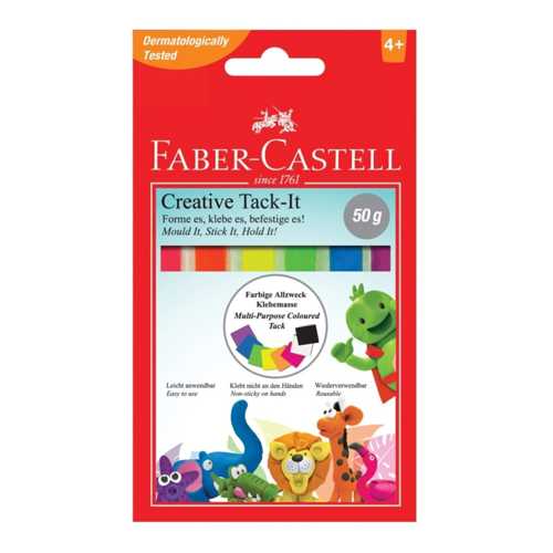 FABER TACK-IT HAMUR YAPIŞTIRICI 50GR RENKLİ