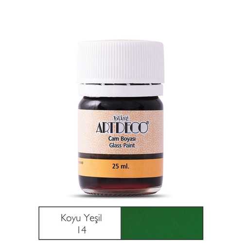 ARTDECO CAM BOYASI 25ML KOYU YEŞİL 14