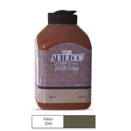 ARTDECO AKRİLİK BOYA 500ML 3045 KAKAO