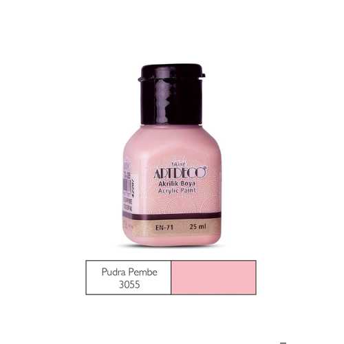 ARTDECO AKRİLİK BOYA 25ML 3055 PUDRA PEMBE