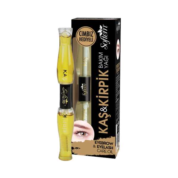 SOFTEM KAŞ & KİRPİK BAKIM YAĞI 20 ML. (CIMBIZ HEDİYELİ)