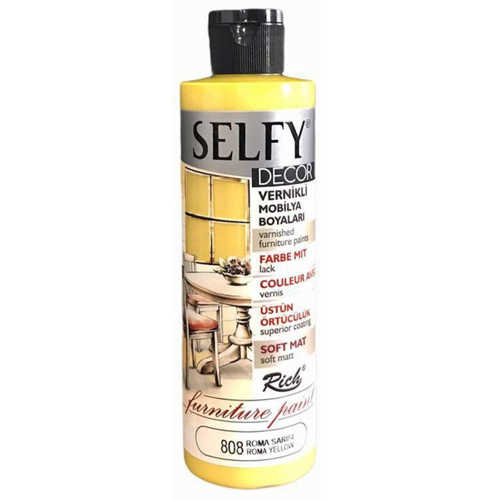RİCH SELFY DECOR 240ML ROMA SARISI 808