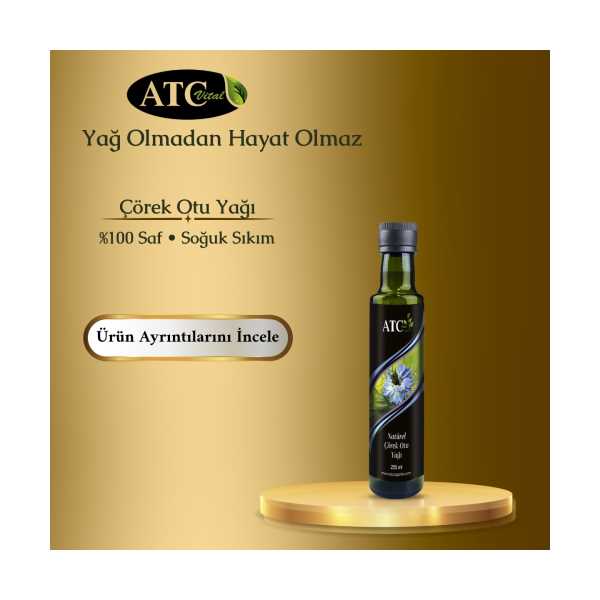 ATC VİTAL ÇÖREK OTU YAĞI 250 ML