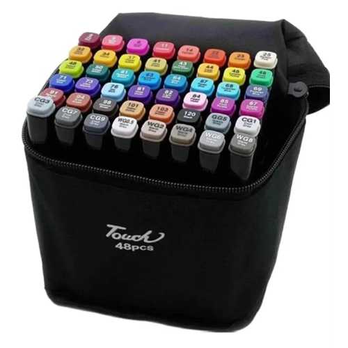 TOUCH ÇANTALI MARKER KALEM ÇİFT UÇLU -48-