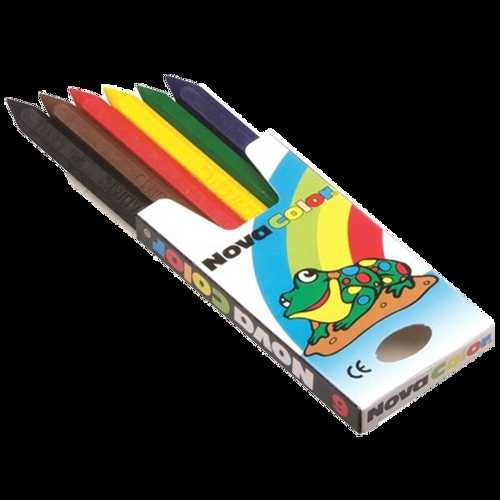 NOVA COLOR CRAYON MUM BOYA KISA 6 LI