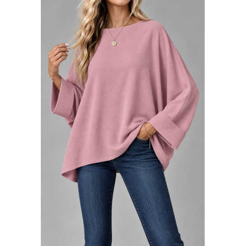 OVERSIZE YARASA KOL BLUZ