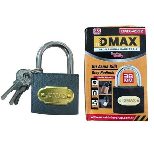 DMAX ASMA KİLİT GRİ 38MM