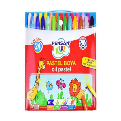 PENSAN KİDZ PASTEL BOYA ÇANTALI 24 RENK
