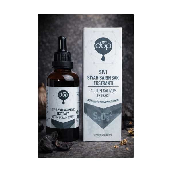 MY DOP SIVI SİYAH SARIMSAK EKSTRAKTI (BLACK ALLIUM SATIVUM EXTRACT)