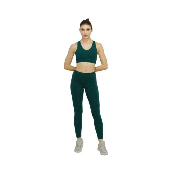 SAUCHA YEŞİL SPOR TAYT BÜSTİYER TAKIM
