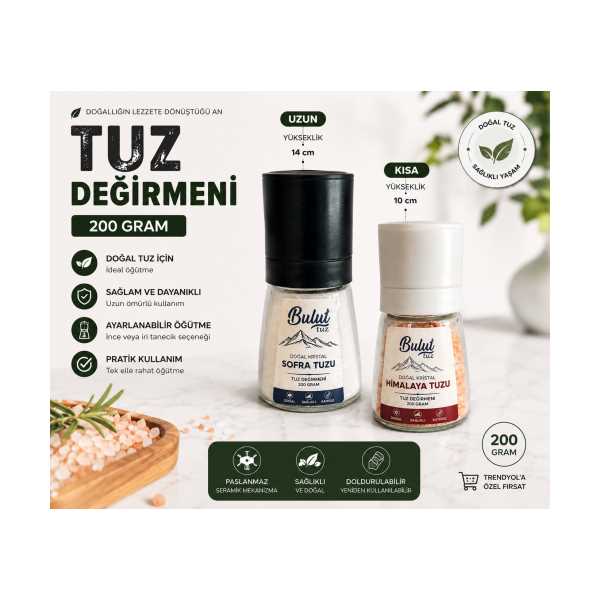 TUZ DEĞİRMEN PORSELEN ÖĞÜTME 200 GR
