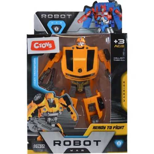CTOY  DÖNÜŞEBİLEN ROBOT KUTULU CTOY-666-12