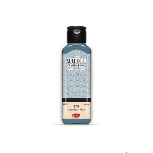 ARTDECO AKRİLİK BOYA 140ML 3718 NAPOLYON MAVİ