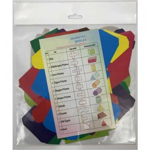 ANADOLU KARTON GEOMETRİK ŞEKİL 12Lİ