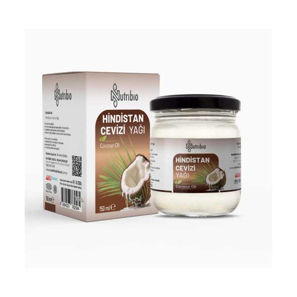 NUTRİBİO HİNDİSTAN CEVİZİ YAĞI 150 ML