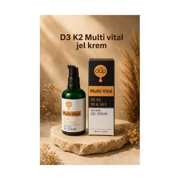 MY DOP D3 K2 MULTİ VİTAL JEL KREM (ANTİ-AGİNG)