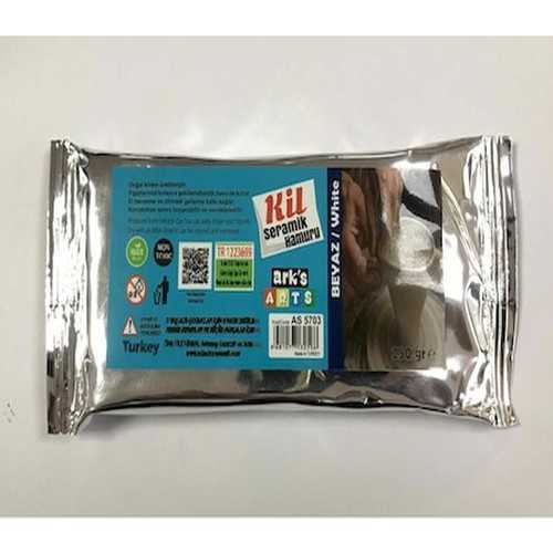ARKS SERAMİK KİL ÇAMURU 250GR BEYAZ