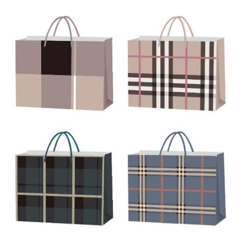 PİN HEDİYELİK KARTON ÇANTA 32X26X11 12Lİ NO:23