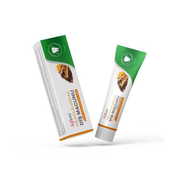 SOFTEM PROPOLİS-MİSVAKLI DİŞ MACUNU - 75ML