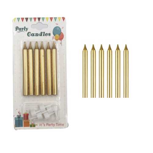 BRŞ MUM İNCE 8CM 6 LI