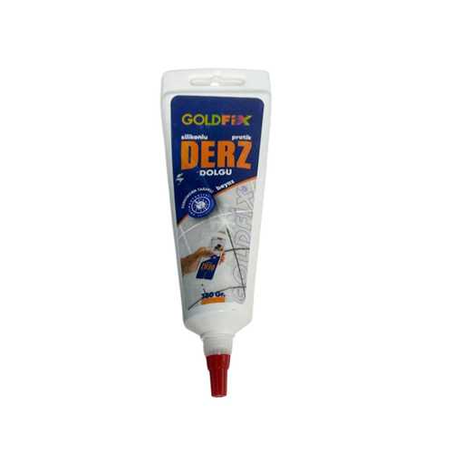 GOLDFİX SİLİKONLU DERZ DOLGU 380GR BEYAZ