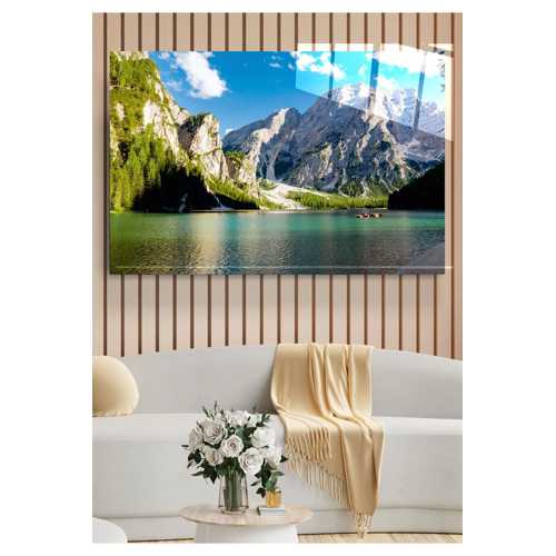 MANZARA CAM TABLO, DEKORATİF CAM TABLO