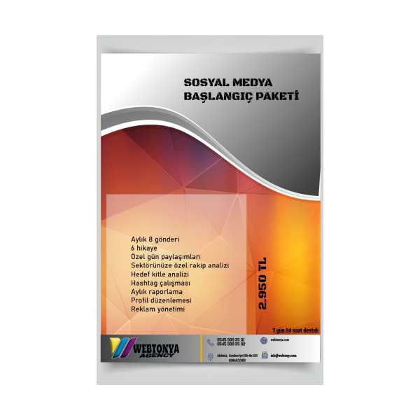 SOSYAL MEDYA YÖNETİMİ BAŞLANGIÇ PAKETİ