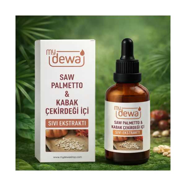 MY DEWA SAW PALMETTO & KABAK ÇEKİRDEĞİ İÇİ SIVI EKSTRAKTI