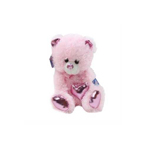 HALLEY 55CM PELUŞ PARLAK KALPLİ AYI PL62940