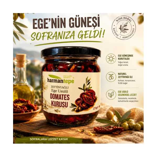HARMANTEPE DOMATES KURUSU 370GR