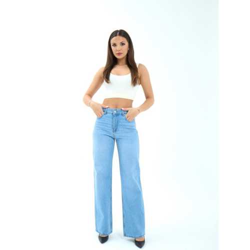 7044 KOT PANTOLON-MAVİ