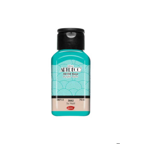 ARTDECO AKRİLİK BOYA 75ML SU YEŞİLİ 3662