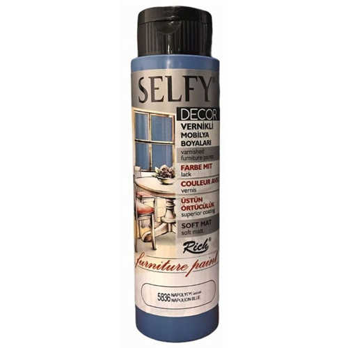RİCH SELFY DECOR 500ML NAPOLYON MAVİ 5836