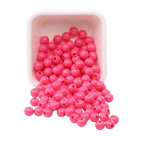 PLASTİK MAKROME BONCUK 10MM 500GR PEMBE B3988