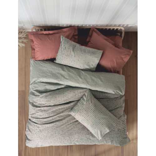 COTTON BOX TEK KIŞILIK PETITE NEVRESIM TAKIMI MOTE KIREMIT