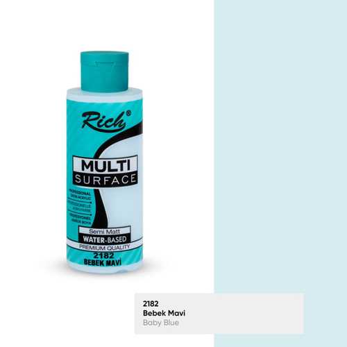 RİCH MULTİSURFACE 120ML 2182 BEBEK MAVİ
