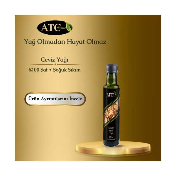 ATC VİTAL CEVİZ YAĞI 250 ML