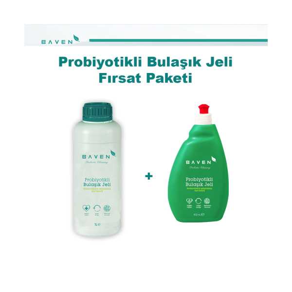 PROBİYOTİKLİ BULAŞIK JELİ FIRSAT PAKETİ