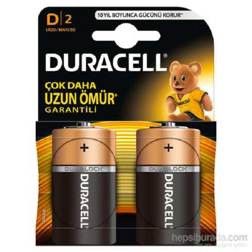DURACELL ORTA BOY PİL -C-MN-1400 2Lİ