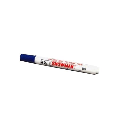 SNOWMAN TAHTA KALEMİ YUVARLAK MAVİ BG-12