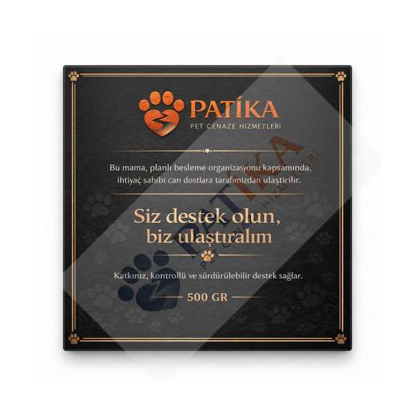 HAYIR MAMASI 500 GR (KEDİ)