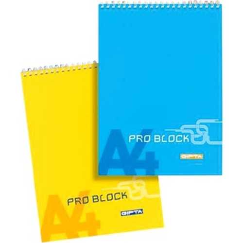 GIPTA PRO BLOCK SP.KARTON KAP.BLOK.A4-40 YP.KARELİ