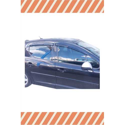 PEUGEOT 207 HB TÜM MODELLERİNE ÖZEL 4'LÜ MÜGEN TİP CAM RÜZGARLIĞI
