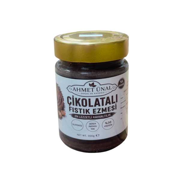 BY AHMET ÜNAL ÇİKOLATALI FISTIK EZMESİ 300 GR
