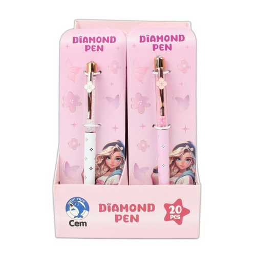 DOLPHİN BP-586 TAŞLI TÜKENMEZ KALEM