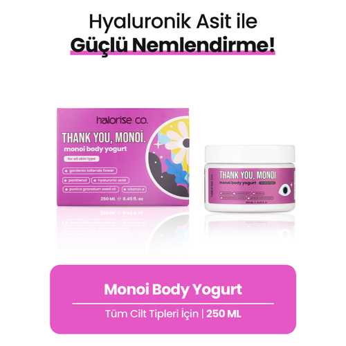 MONOİ BODY YOGURT ONARICI VÜCUT NEMLENDİRİCİ - 250ML