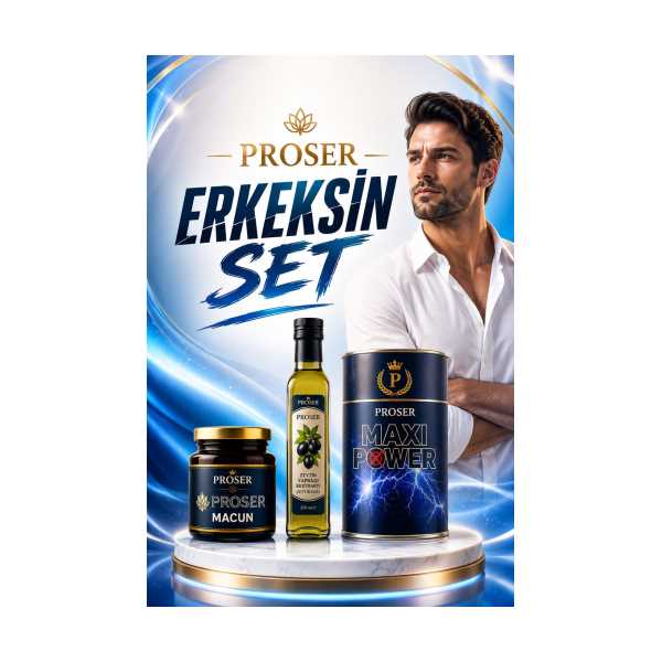 PROSER ERKEKSİN SET( 3 LÜ)