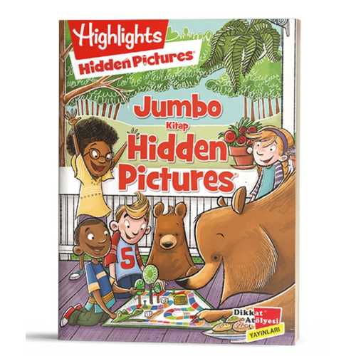DİKKAT JUMBO KİTAP HİDDEN PİCTURES