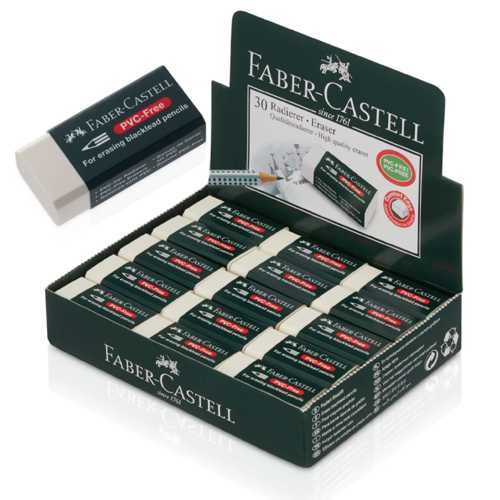 FABER SİLGİ PVC-FREE (7085-30) BEYAZ -30-