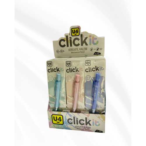 U-4 VERSATİL KALEM 0.7MM CLİCKİT U4-3891 -24-